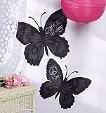 Wallies Peel and Stick Chalkboard Mural, Butterfly [並行輸入品]