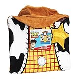 トイストーリーウッディ子供のフード付きテリー布タオルバスラップ