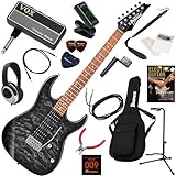 アイバニーズ エレキギター初心者入門 ヘッドホン・ギター・アンプamPlug2が入った16点セット GRX70QA/SB（サンバースト）