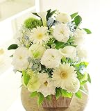 [KY29-1]供花　デザイナーズメモリアルアレンジメント　1万円コース＜　自宅のお供え花　仏壇花　枕花に　＞