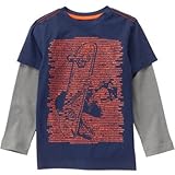 クレイジーエイト Crazy 8/ スケートボード ティ ネイビー トップス長袖Tシャツ L【並行輸入】