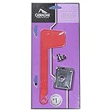 Gibraltar RFL10000 Postmaster Replacement Flag Kit Fits All U.S. Approved Rural Mail boxes, Red [並行輸