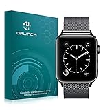 Dalinch Apple Watch 42mm バンド Apple Watch 44mm バンド ステンレスバンド 高級感なステンレス ビジネスに向け 交換バンド 装着簡単 Apple Watch Series 4/3/2//1対応（ブラック)