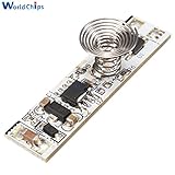 タッチスイッチ静電容量式センサーモジュール9 V~24 V 30 W 3 A LED減光コントロールランプアクティブコンポーネント3つモードハードライトコントローラ