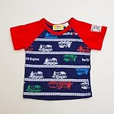きかんしゃトーマス 半袖Tシャツ 80ｃｍ/90ｃｍ/95ｃｍ（88307） (90ｃｍ, ネイビー)