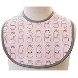 (ニニータ)ninita ラウンド ビブ スタイ よだれかけ (ミルクびん柄)