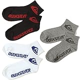 Quiksilver クイックシルバー キッズ・ジュニア用靴下3足セット 9428 22～24cm(US6～8) ミックスB