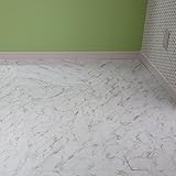 シール式 石目調フロアタイル Colors Happy Tile Stikkies/■スノー/単品販売/Z3K