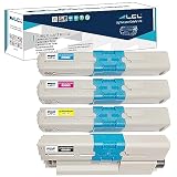 LCL OKI用 TNR-C4H TNR-C4HK1 TNR-C4HC1 TNR-C4HM1 TNR-C4HY1 (4色セット K+C+M+Y) 互換トナーカートリッジ 対応機種：C310DN/C510DN/C530DN/MC561DN/MC361DN