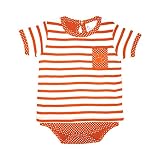 Two Feet Ahead SHIRT ベビー・ボーイズ カラー: オレンジ