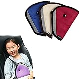 AKSSWEET 児童 子供安全帯固定器　安全ベルト補助　カーシート おでかけ用品　5色選択可 (ベージュ)