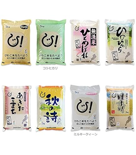 Amazon.co.jp: 新米 白米 きぬむすめ 10kg 滋賀県産 令和7年 80 : 食品