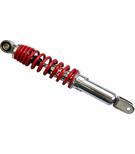 Amazon | SPタケガワ リアショックアブソーバー(クロムメッキ/レット