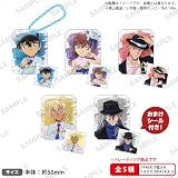 名探偵コナン グリッターホログラムキーホルダー ブラウスタイル BOXver. 8個入りBOX