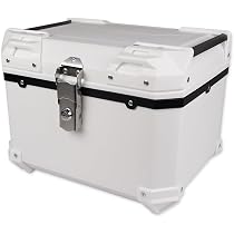 Amazon | HI-LINE バイクリアボックス 57L 大容量 防水 ABS樹脂 軽量