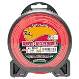 セフティー3 刈払機用 ナイロンコードHI 15m 丸型 2.4mm径