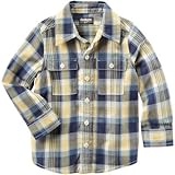 OSHKOSH(オシュコシュ) 2ポケットプラッドボタンフロントシャツ プラッド トップス長袖シャツ 5歳【並行輸入】