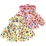 ミアリーメール Mialy Mail フード付ジップアップ ジャケット（ウィンドブレーカー）マルチ花 ホワイト