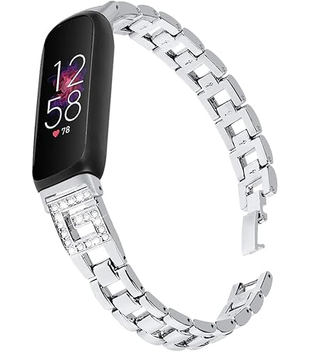 Replacement Stainless Steel Strap Watch Band For Fitbit Inspire 2 / Inspire HR E