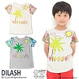 (ディラッシュ)DILASH 初夏'15 Mr.Men(ミスターメン)アロハブロード半袖Tシャツ 110 生成