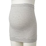 西松屋 ベア天妊婦帯（ボーダー） 【M・L・LL】　M　グレー