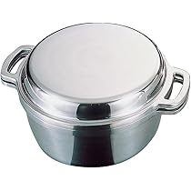 HALムスイ 無水鍋 20cm MUS62 ステンレス製 両手鍋 Amazon｜HALムスイ 無水鍋(R)20cm ガス用【AZ】両手鍋 20cm 無水調理 1