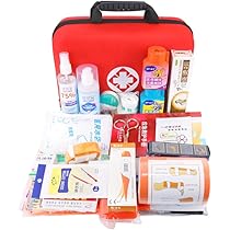 Amazon.co.jp: 救急セット 応急手当バッグ 救急箱【63/85/133点