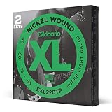 D'Addario ダダリオ ベース弦 ニッケル Long Scale .040-.095 EXL220TP 2setパック 【国内正規品】