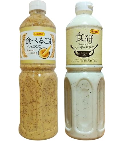 Amazon.co.jp: 日本食研食べるごまドレッシング 1000ml : 食品・飲料・お酒