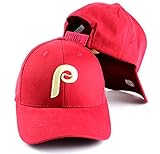 Philadelphia Phillies MLB American Needleホームプレート調節可能なベルクロBackstrap帽子