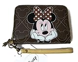ディズニー 財布 Wallet Disney Minnie coin purse girl sequins woman shoulder strap [並行輸入品]
