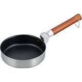 和平フレイズ キャンプにも使える!取っ手が折れてコンパクトに持ち運びできる フライパン14cm IH・ガス対応 RA-9407 オーレル 全3種類
