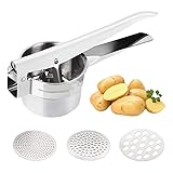 ラスポテト ポテトマッシャー ステンレス ポテトチョッパー みじん切り ポテトライサー 手動式 絞り器 フルーツ 野菜 マッシャー ジューサー 食品 ストレーナー 多機能 台所用品 手動ジューサー