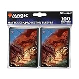 Ultra Pro Magic ザ・ギャザリング ブルームバロー デッキプロテクタースリーブ グリーン (100枚)