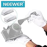 NEEWER 24ペア (48手袋)100％コットンライルホワイト点検作業手袋【並行輸入品】