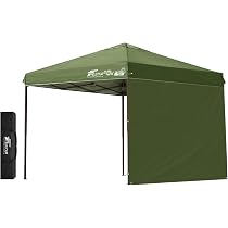 Amazon | FIELDOOR ワンタッチタープテント 【4点ロック/スチール