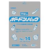 ヘイコー ボードンパック 0.02mm No.14 穴なし 100枚入