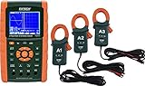 Extech PQ3470-12 3-Phase Graphical Power and Harmonics with 1200 Amp Current Clamp Probe [並行輸入品]