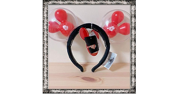 Amazon バルーン カチューシャ ミッキー 光 ライトアップ ディズニー 風船 バルーン おもちゃ