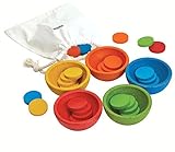 PlanToys 5360 Sort & Count Cups Baby Toy [並行輸入品]
