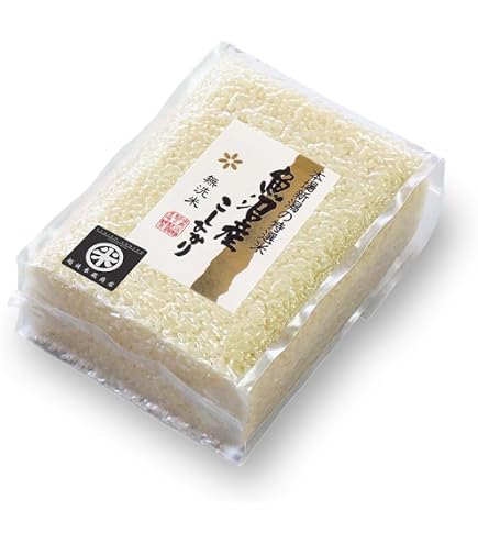 Amazon.co.jp: 令和7年産 真空パック 新潟産コシヒカリ 無洗米 (10kg