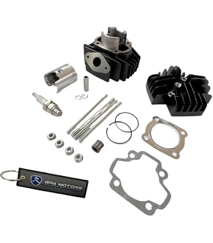 Amazon | leihuo 60cc 大口径ピストンシリンダヘッドセット PW50 YF60S