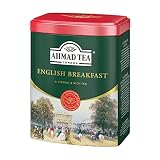 アーマッドティー イングリッシュブレックファースト 茶葉 200g 缶 イギリス 有名ブランド 紅茶 リーフ 大容量 業務用 AHMAD TEA