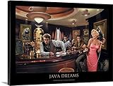 Chris Consaniプレミアムシックラップキャンバス壁アート印刷題名Java Dreams 40" x 30" 2430601_24_40x30_none