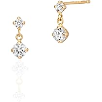 Amazon | 4℃(ヨンドシー)K10イエローゴールド(YG)ピアス