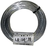daikei(ダイケイ産業) アルミ線 150G 白 1.0mm