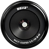Amazon | Meike 固定焦点レンズ 単焦点レンズ 28mm F2.8 ミラー