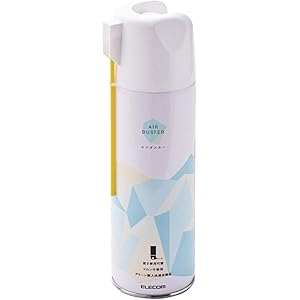 エレコム エアダスター ECO 広域・ポイント噴射2WAY 逆さ使用OK ノンフロンタイプ AD-ECO2WAY