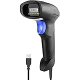 NetumScan USB 1Dバーコードスキャナー、ハンドヘルド有線CCDバーコードリーダーは、倉庫、図書館、スーパーマーケット向けのスクリーンスキャンUPCバーコードリーダーをサポートします