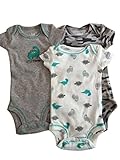 Carter's SHIRT ベビー・ボーイズ US サイズ: Preemie カラー: グレー